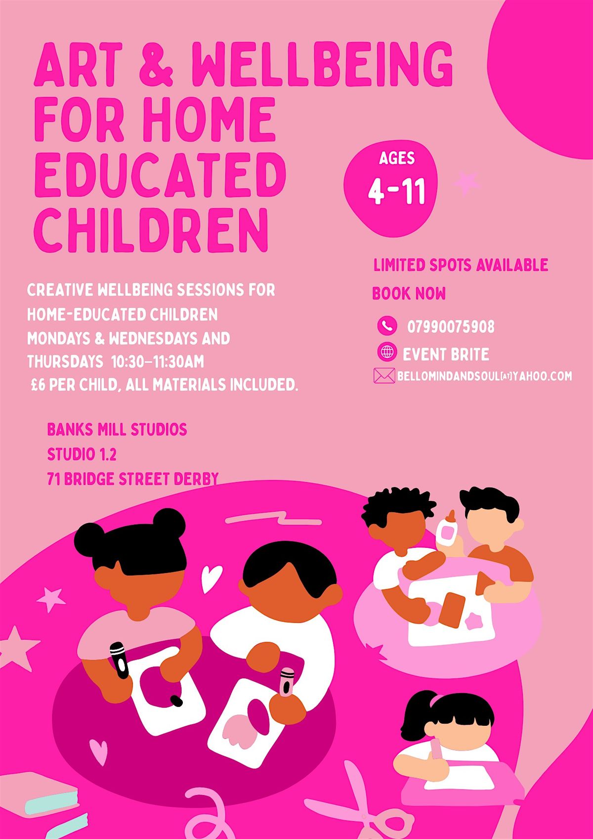 Art & Wellbeing for Home Educated Children