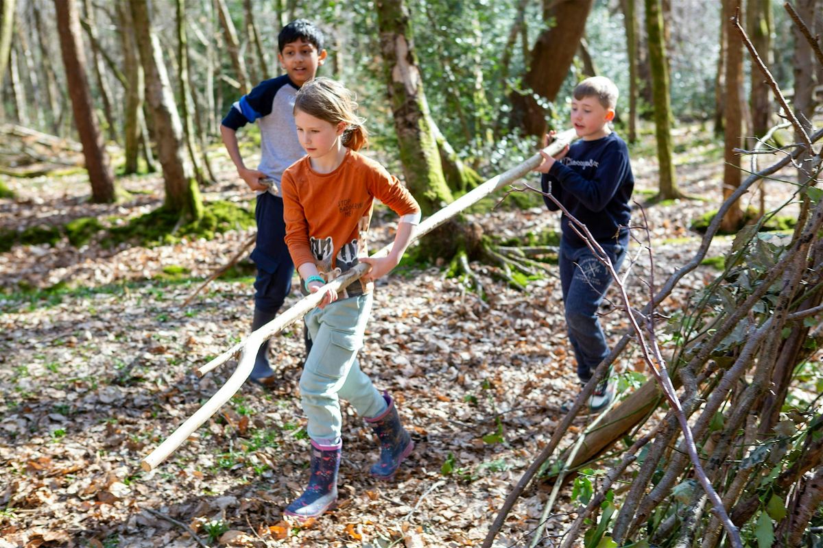 Forest School Training Level 1: Gillham Wood NR, Bexhill (1002A37045)