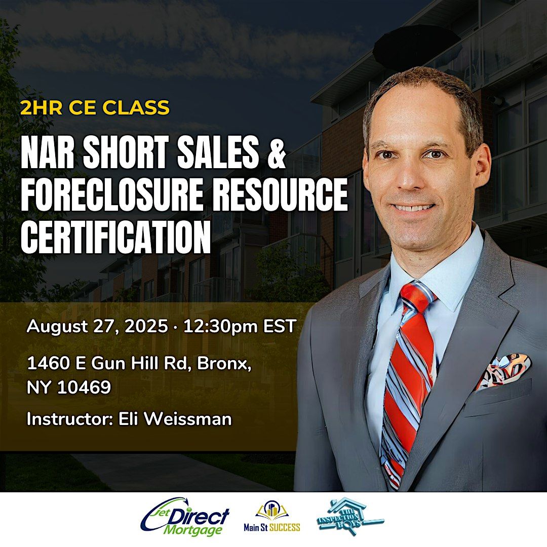 NAR Short Sales & Foreclosure Resource Certification