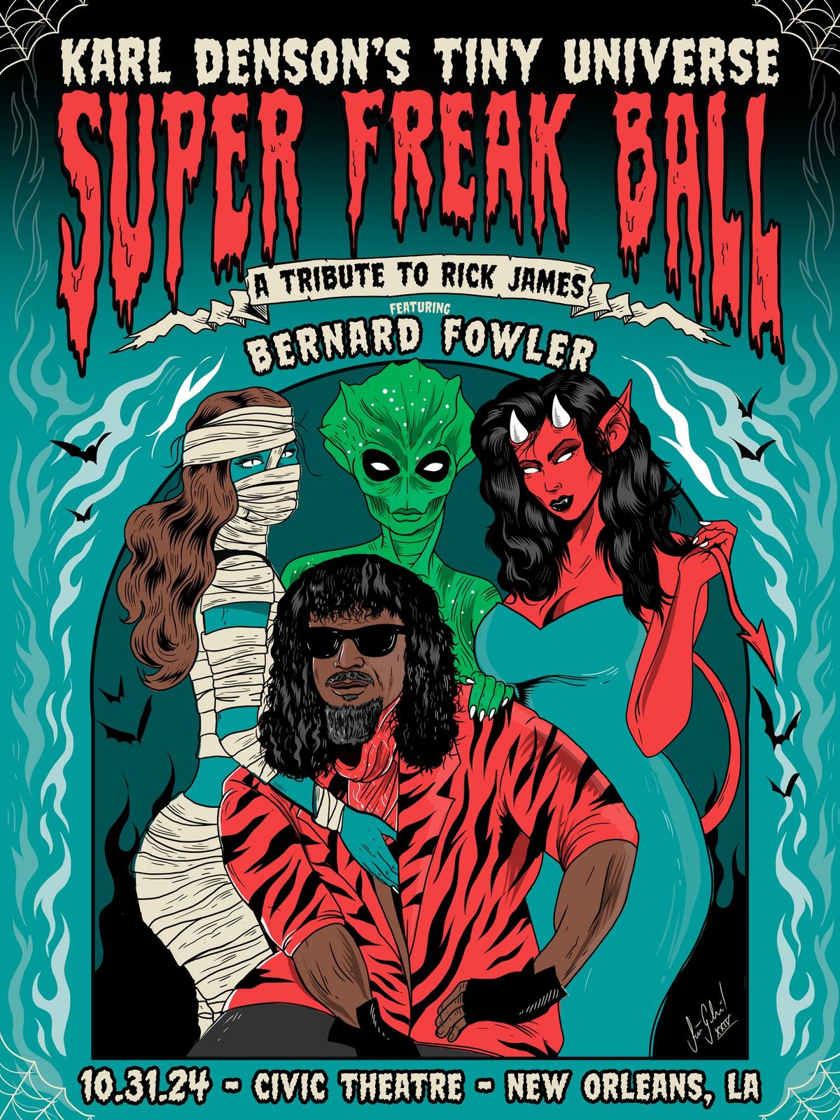 Super Freak Ball with Karl Denson's Tiny Universe: A Tribute to Rick James \/\/ Civic Theatre NOLA