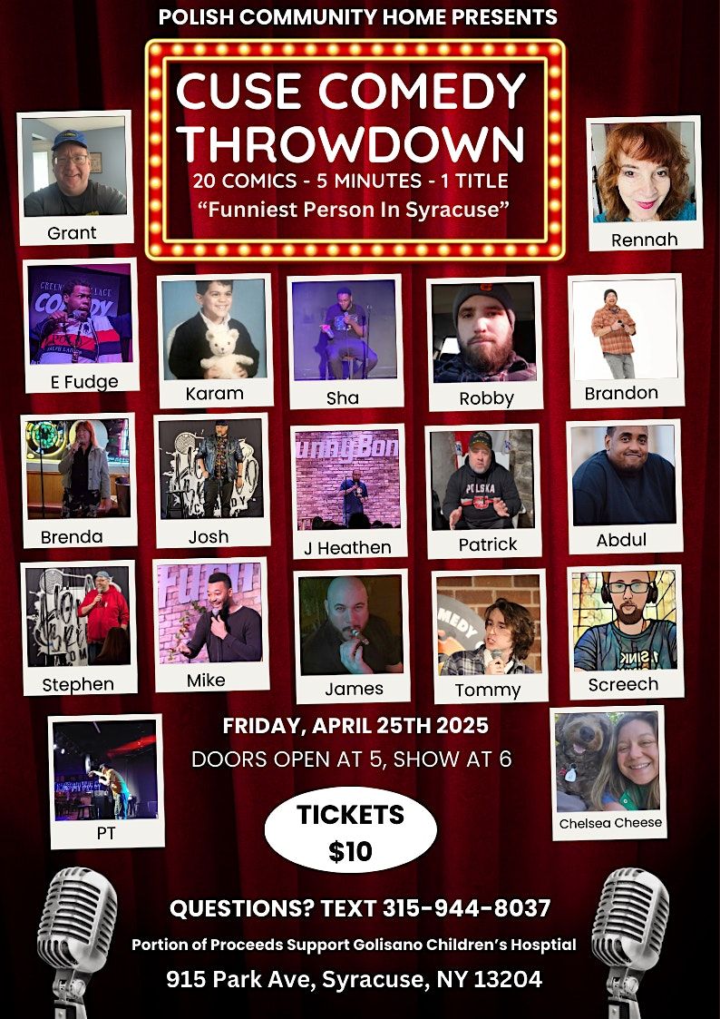 Cuse Comedy Throwdown