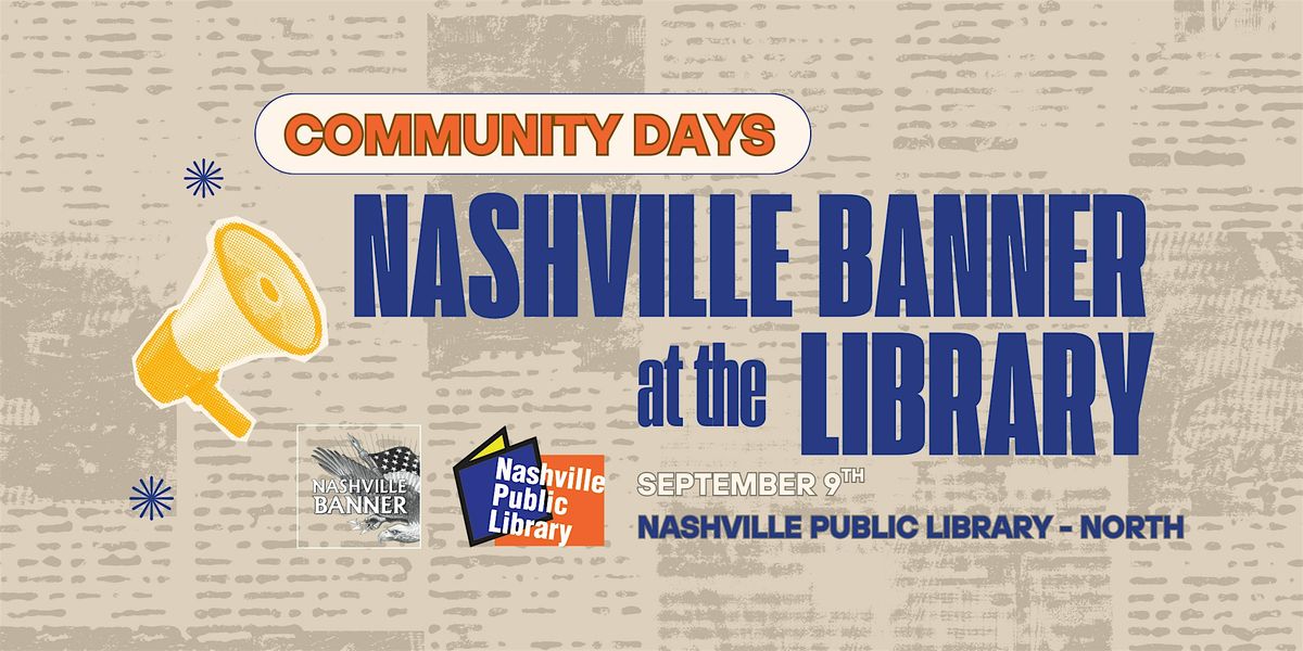 Nashville Banner Coworking Days - North Nashville Library