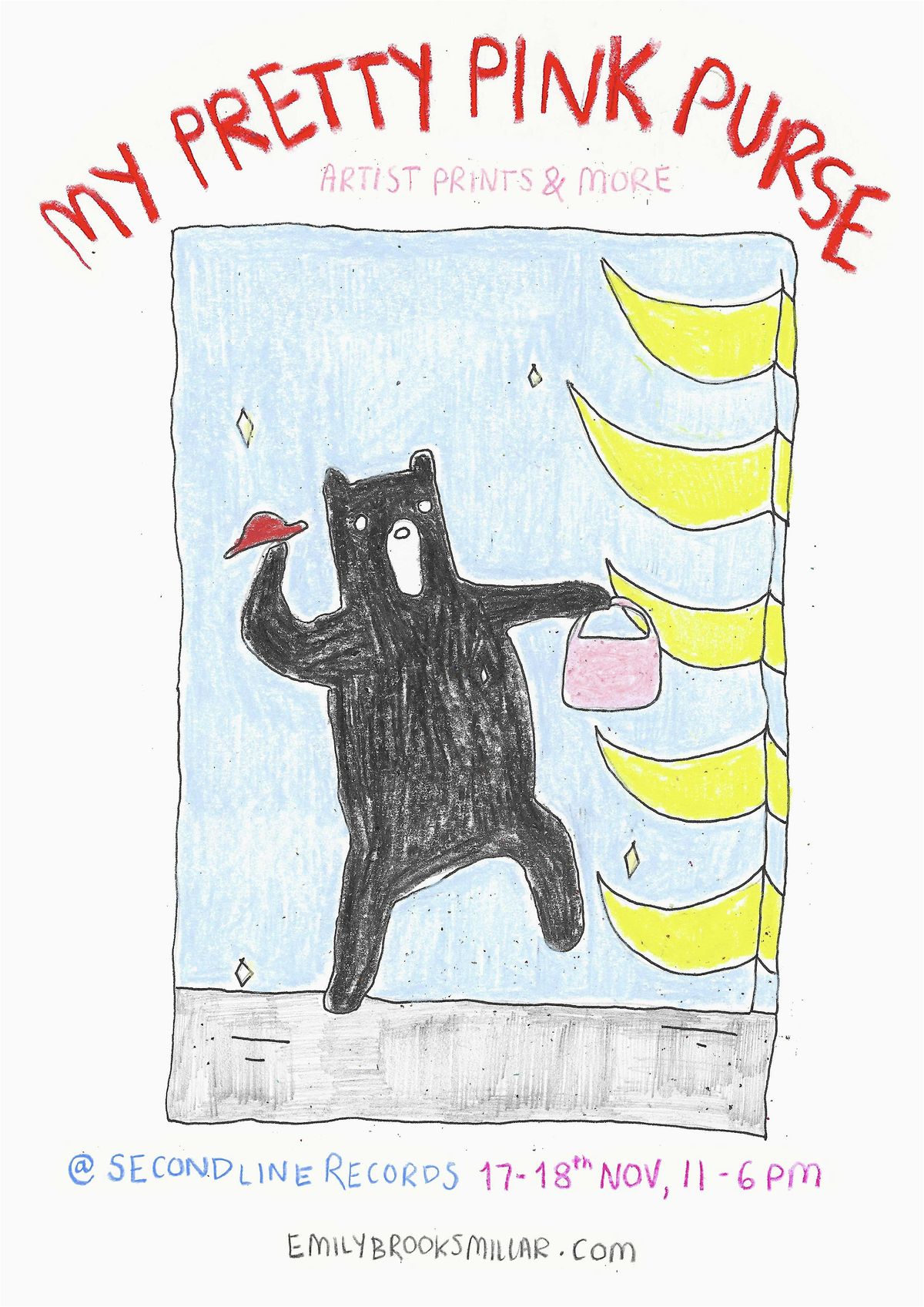 My Pretty Pink Purse: Emily Brooks Millar Print Exhibition