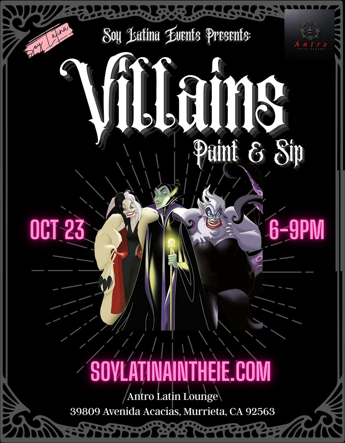 VILLIANS Paint & Sip