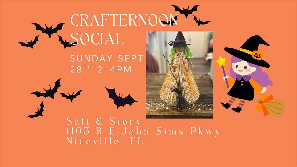 A Crafternoon Social - Book Witches