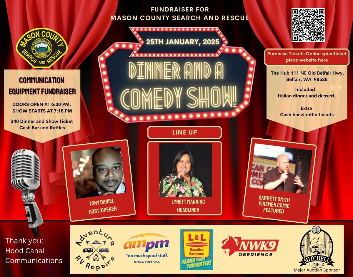 Laughing to Save Lives: Dinner and Comedy Show