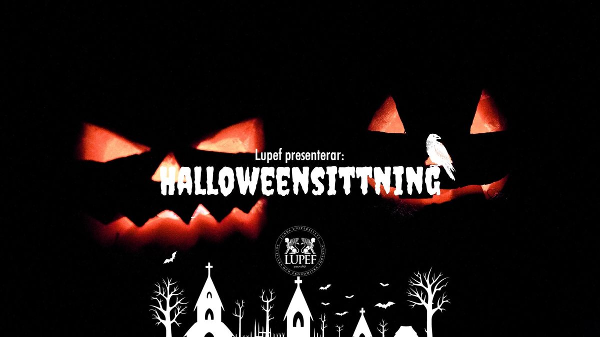 Lupef presenterar: Halloweensittning