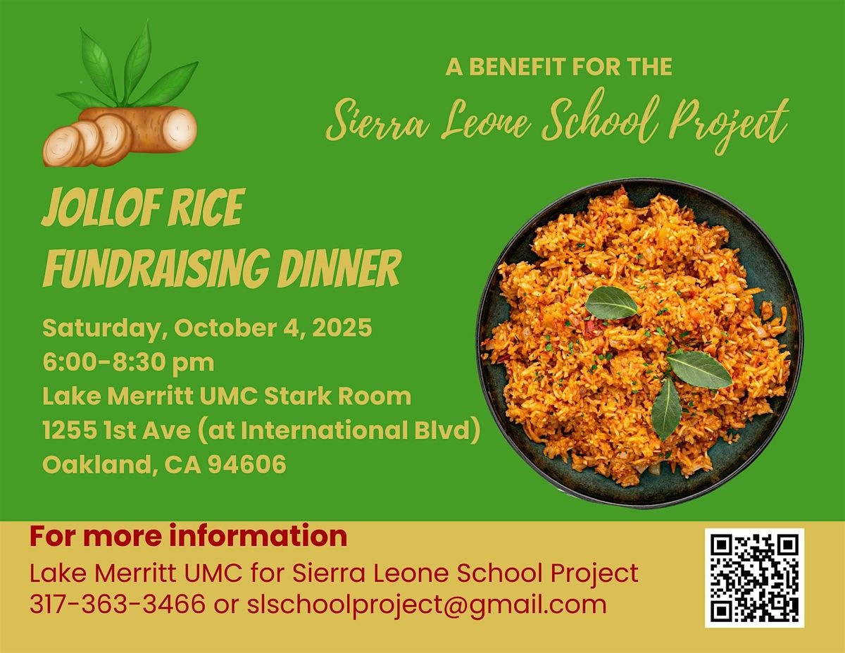 3rd Annual Sierra Leone School Project Fundraiser Dinner