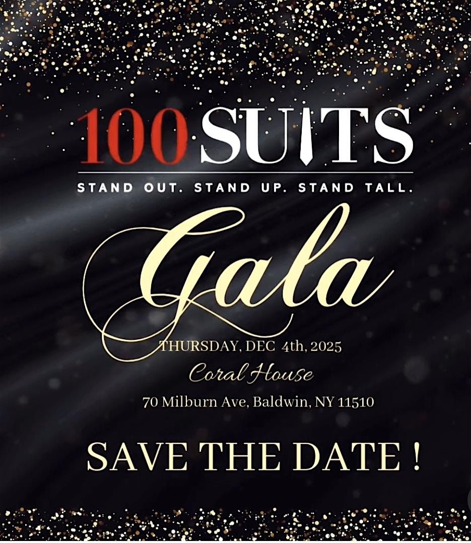 100 Suits 6th Annual Black Tie Gala