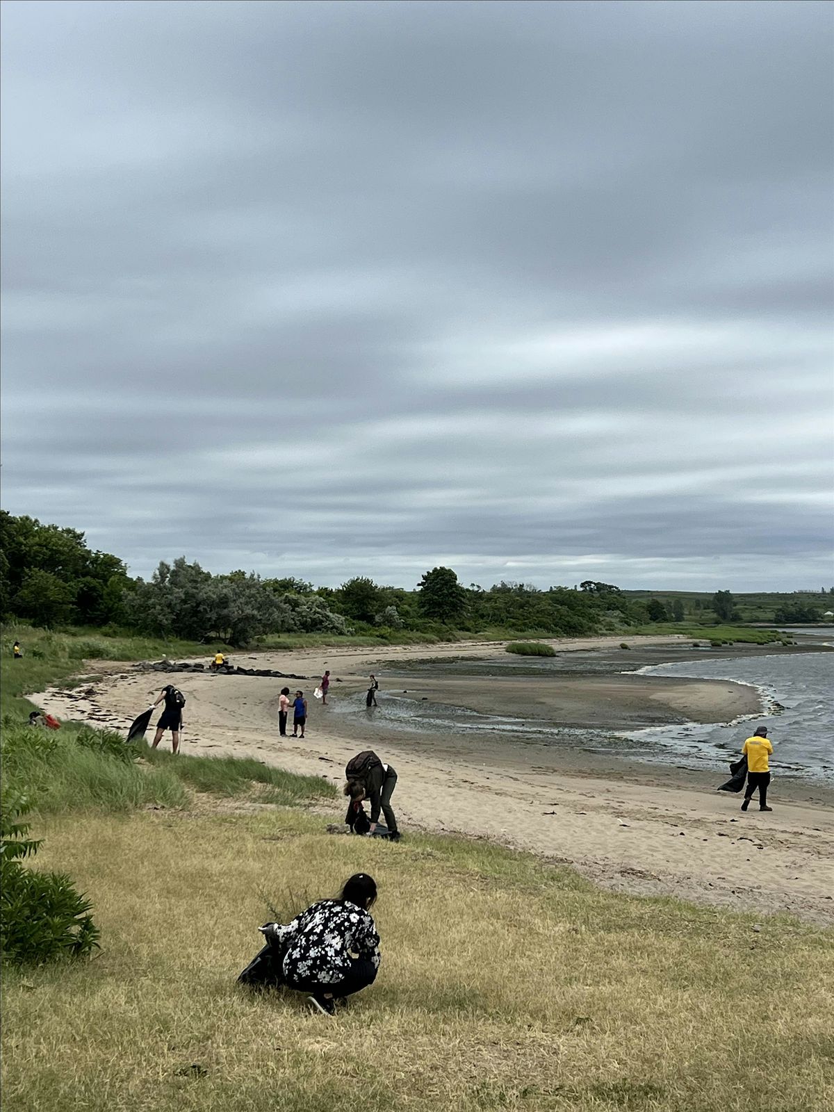 Shoreline Cleanup at Canarsie Pier