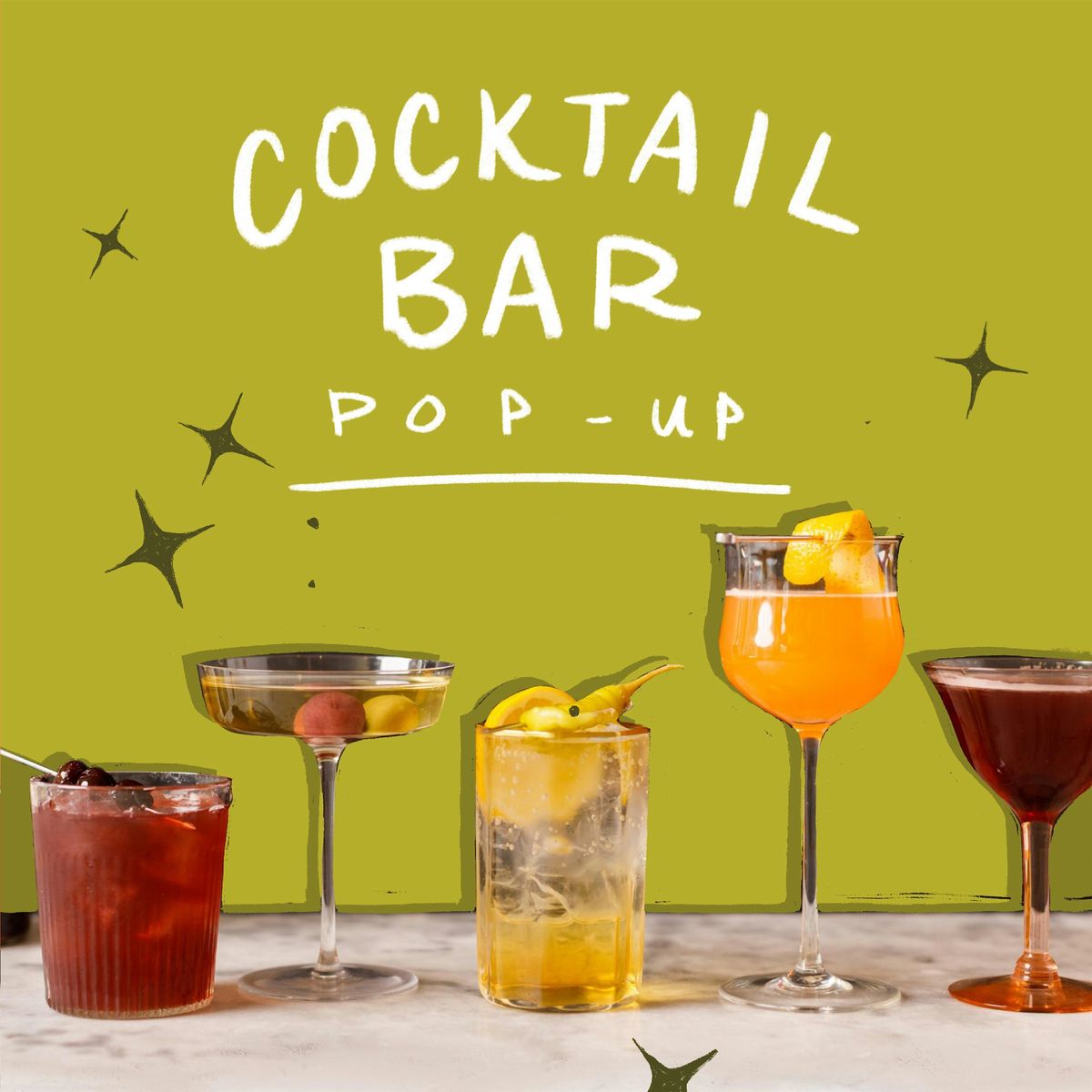 Cocktail Bar Pop-Up | March 21st | 5-8pm