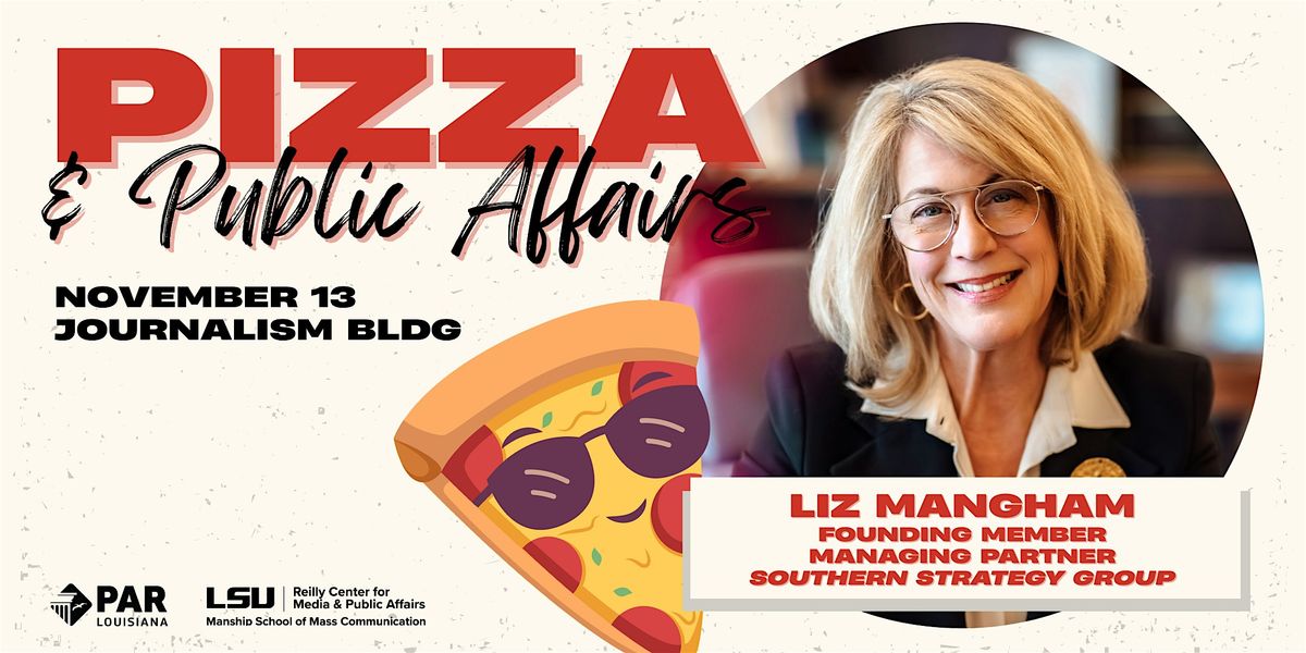 Pizza & Public Affairs: Liz Mangham