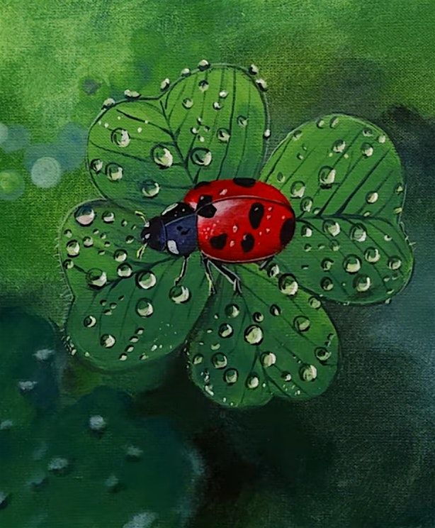 Ladybug Paint Night Event