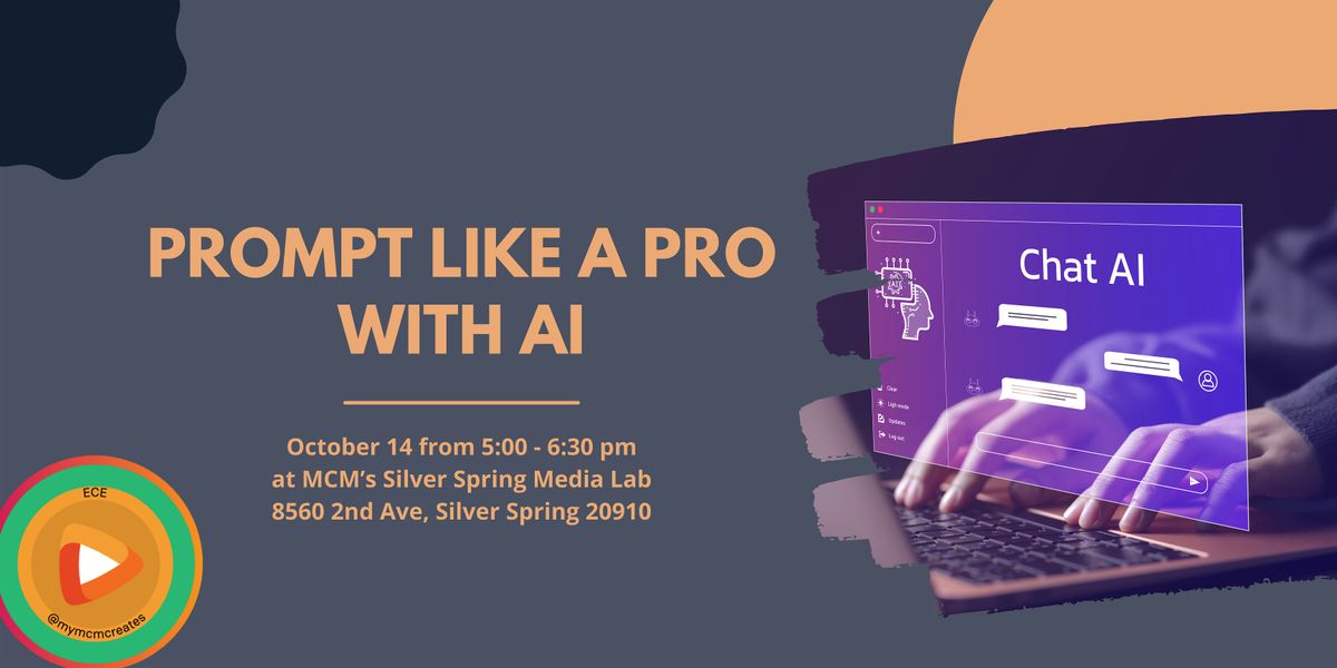 Prompt Like a Pro with AI Class (In Person)