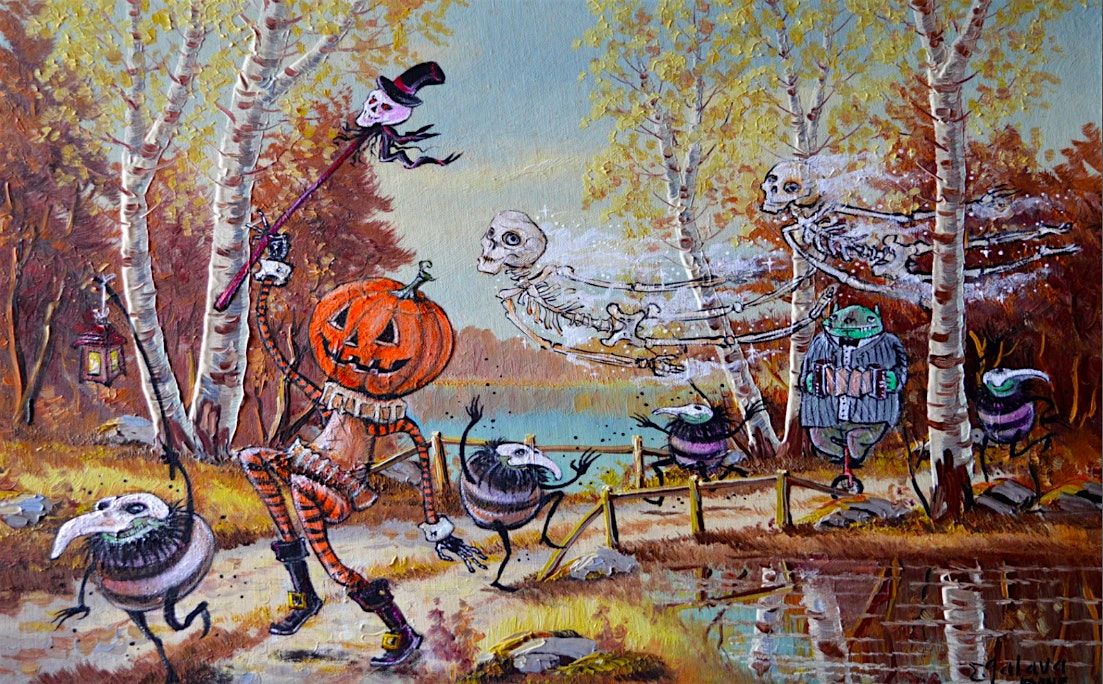 Spooky Upcycled Art Competition