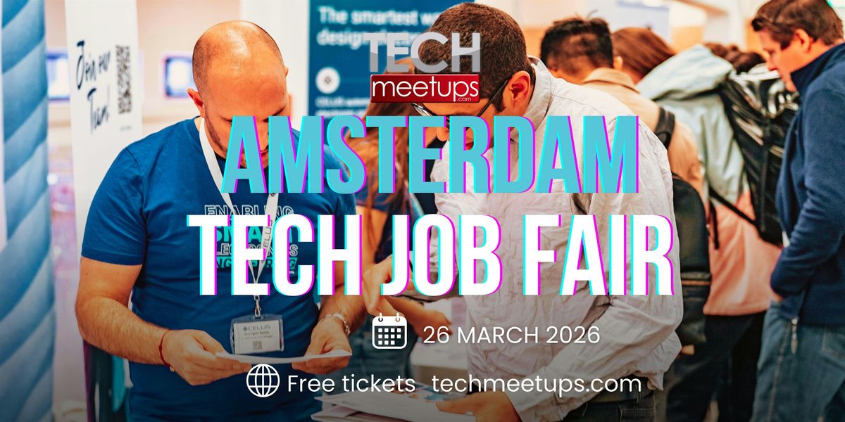 Amsterdam Tech Job Fair 2026