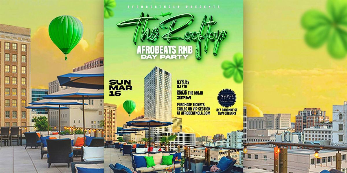 The Rooftop | AFROBEATS RNB DAY PARTY