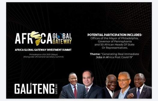 Africa Global Gateway Investment Summit, Philadelphia USA 2021