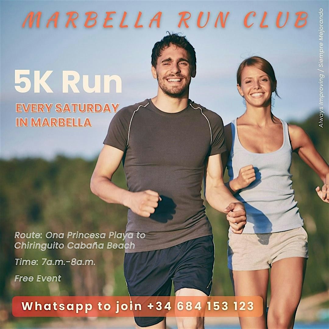 The power of running together in Marbella \/ El poder de correr juntos en Ma