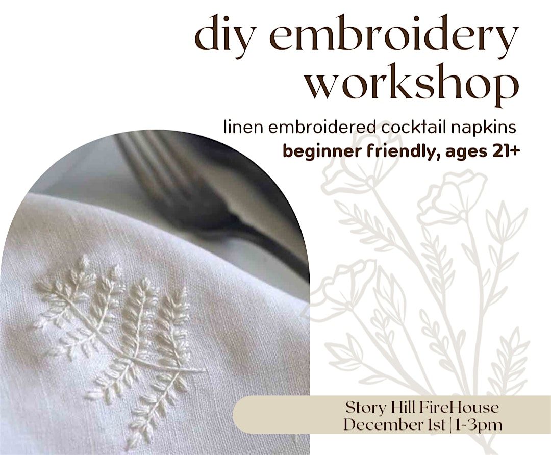 DIY Embroidery Workshop