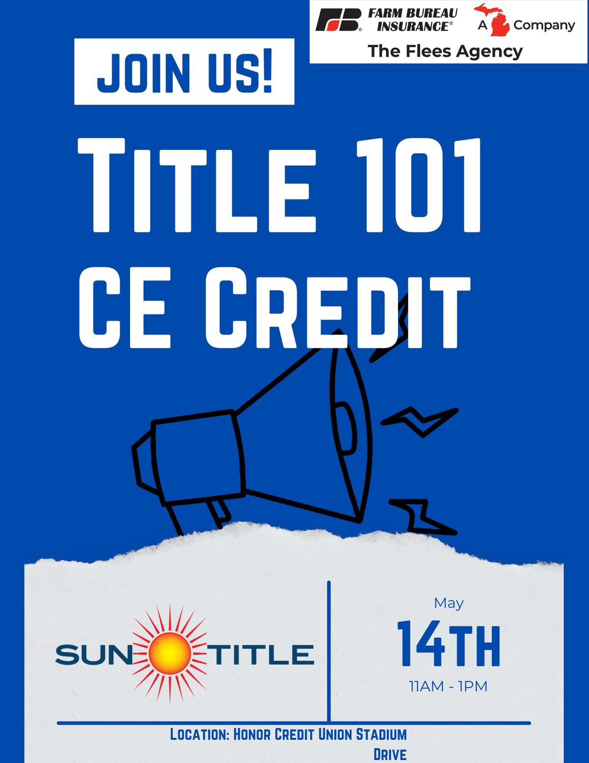 Cancelled!! Sun Title Presents Title 101 W\/ Legal CE