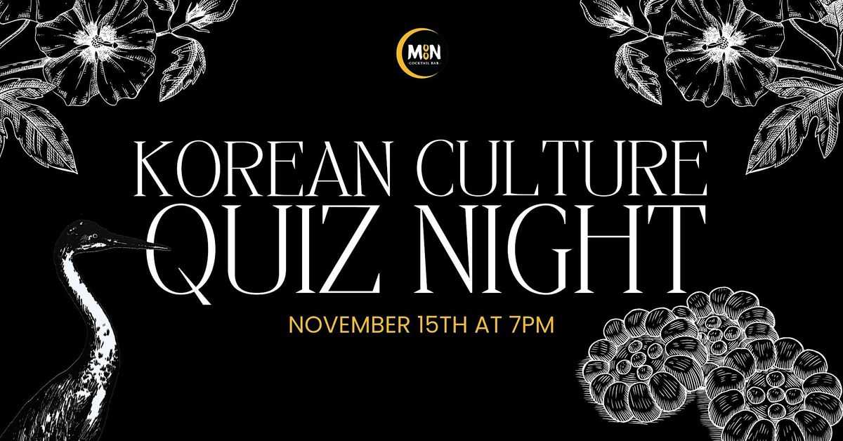 Korean Culture Quiz Night