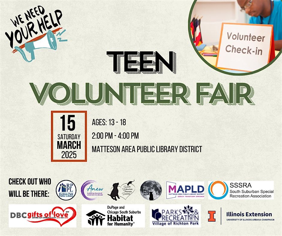 Teen Volunteer Fair