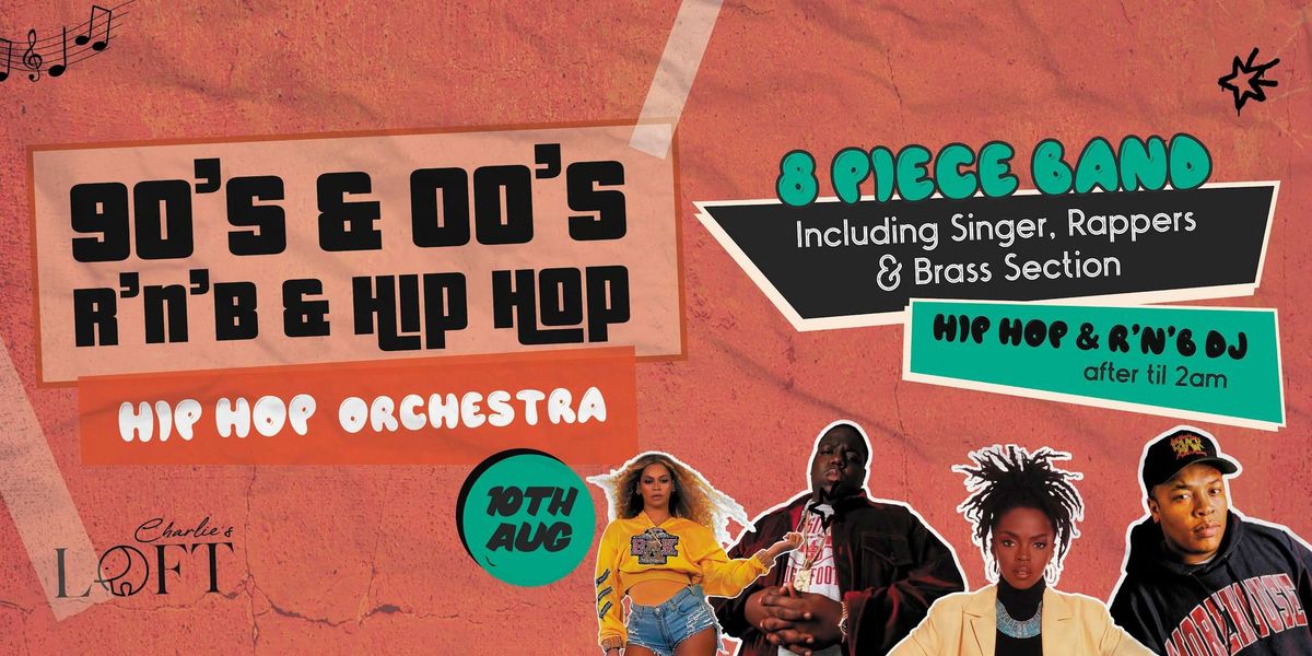 90's and 00's Hip Hop Live - 8 piece band