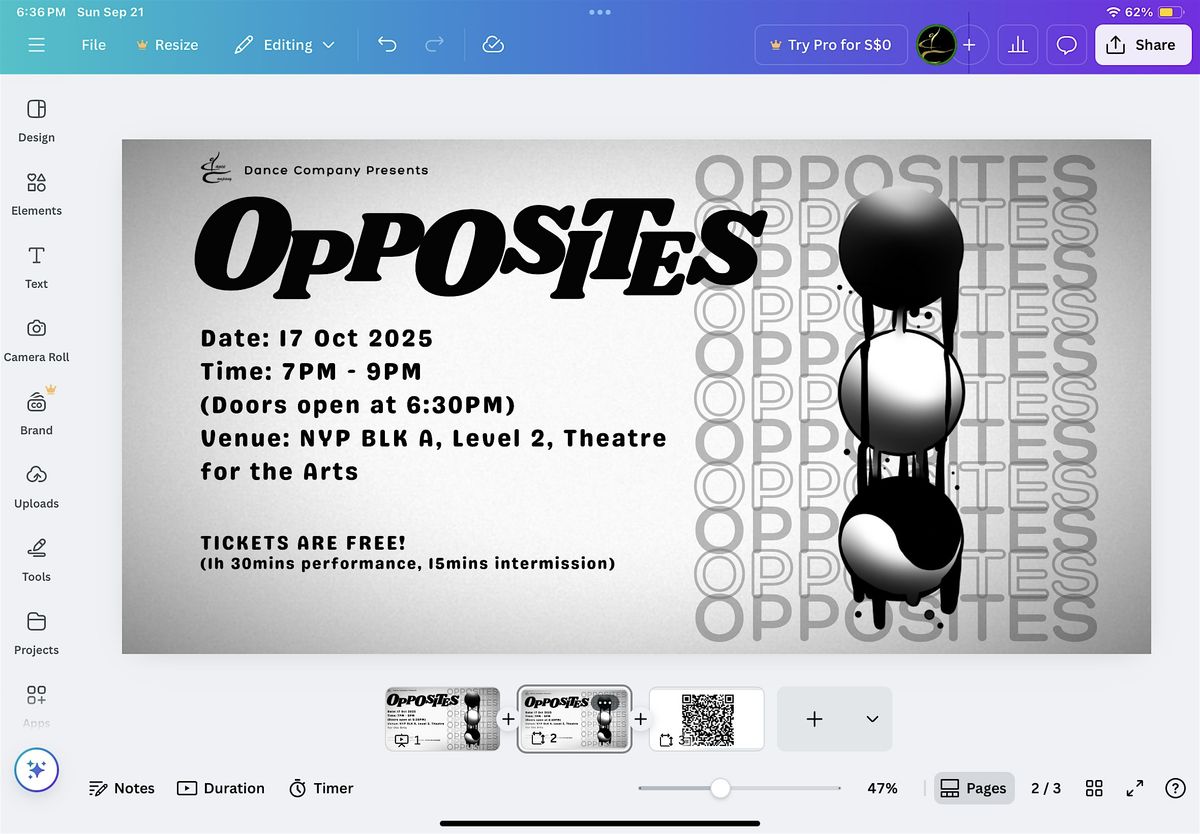 Dance Company recital 2025: Opposites