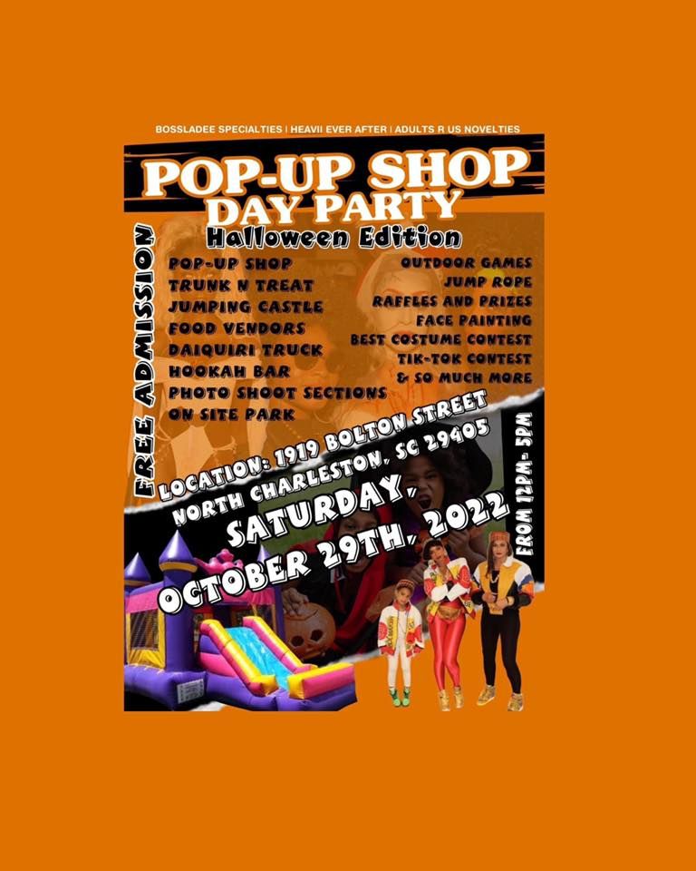 Halloween Pop-Up Shop Day Party