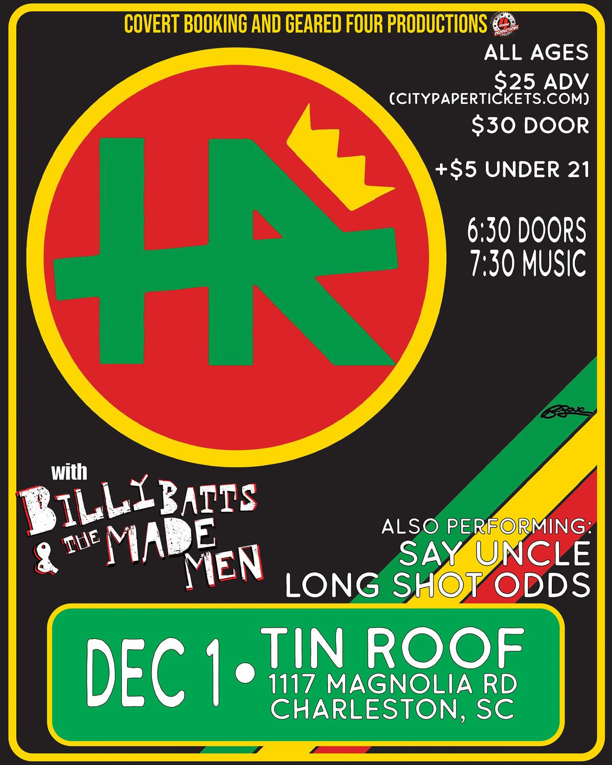 HR\/Billy Batts & the Made Men\/Say Uncle!\/Longshot Odds