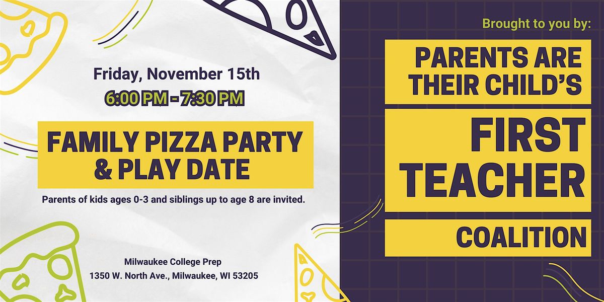 PAFT Family Pizza Party & Play Date