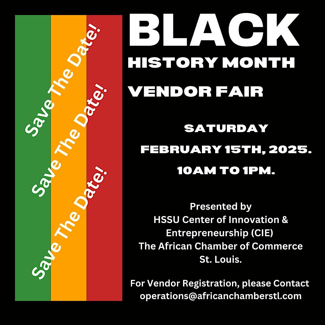 Black History Month Vendor Fair