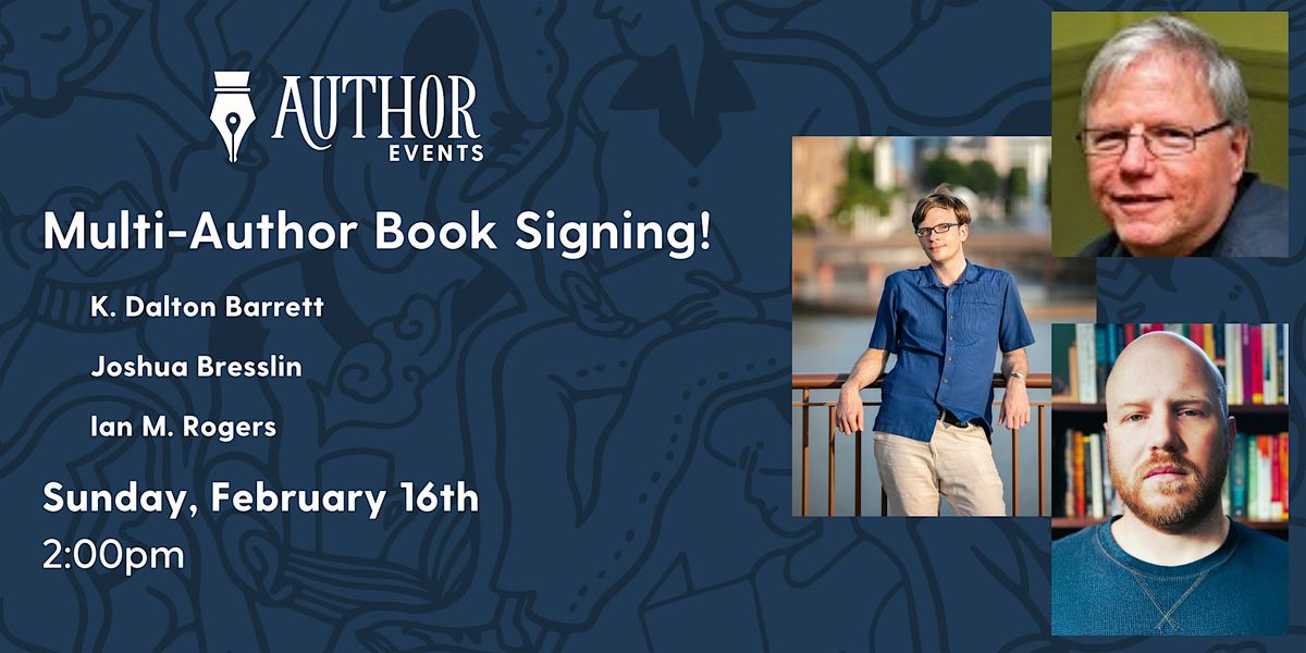 Multi-Author Book Signing!