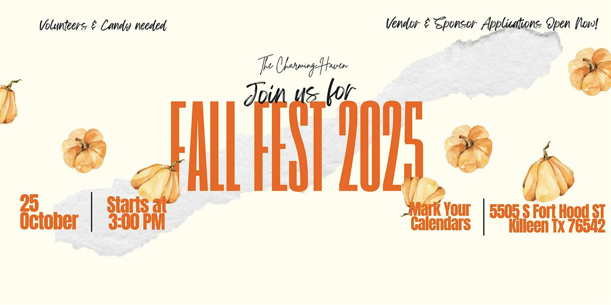 Fall Fest at The Charming Haven