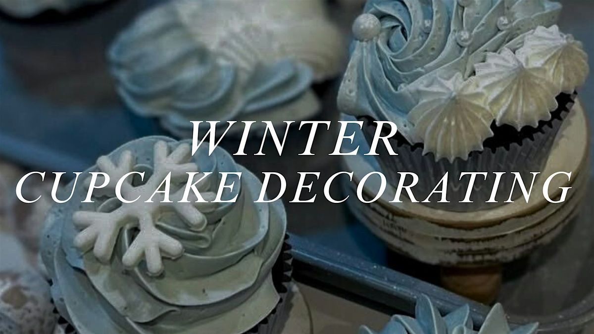 Winter Cupcake Decorating