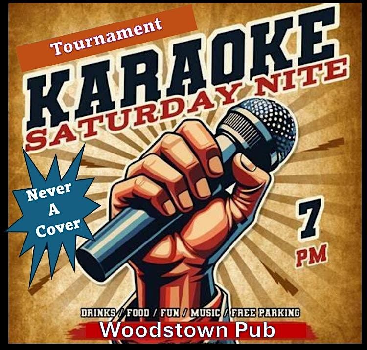 Karaoke Tournament at Woodstown Pub w\/ Thomas Drayton-GoodDay Philly