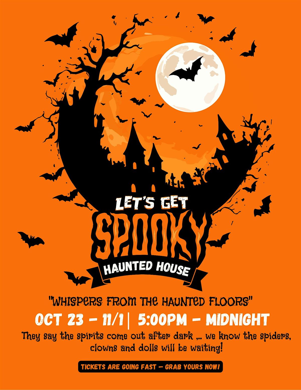 Whispers from the Haunted Floors \u2013 Haunted House at Made From Scratch