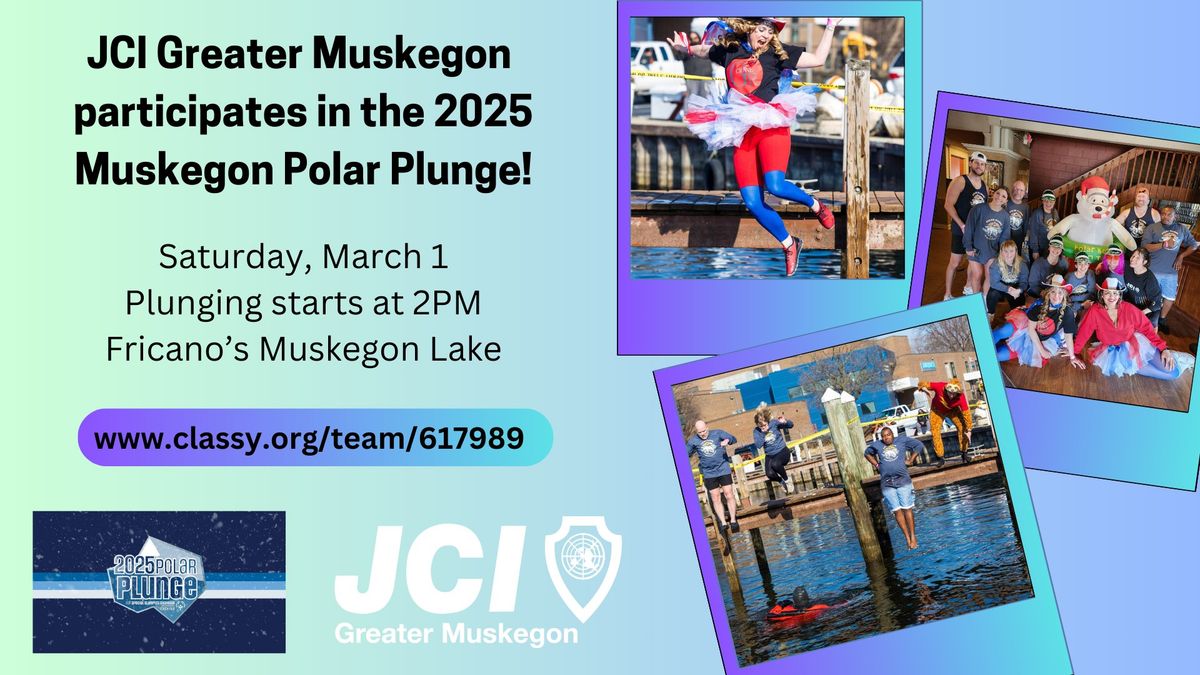 JCI Greater Muskegon in the 2025 Muskegon Polar Plunge