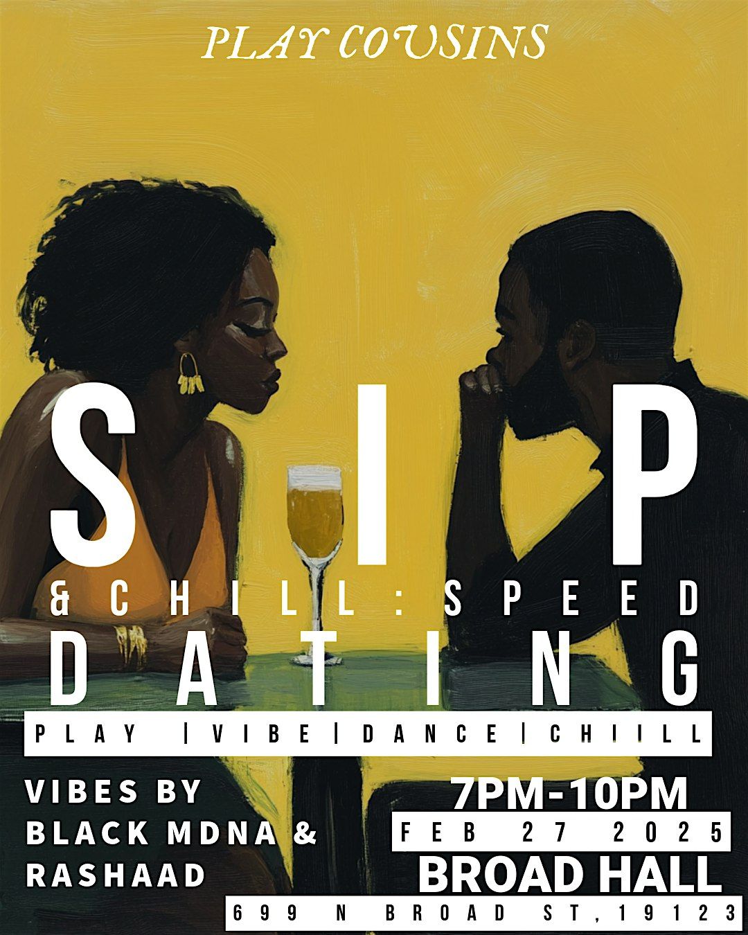 SIP&CHILL: SPEED DATING