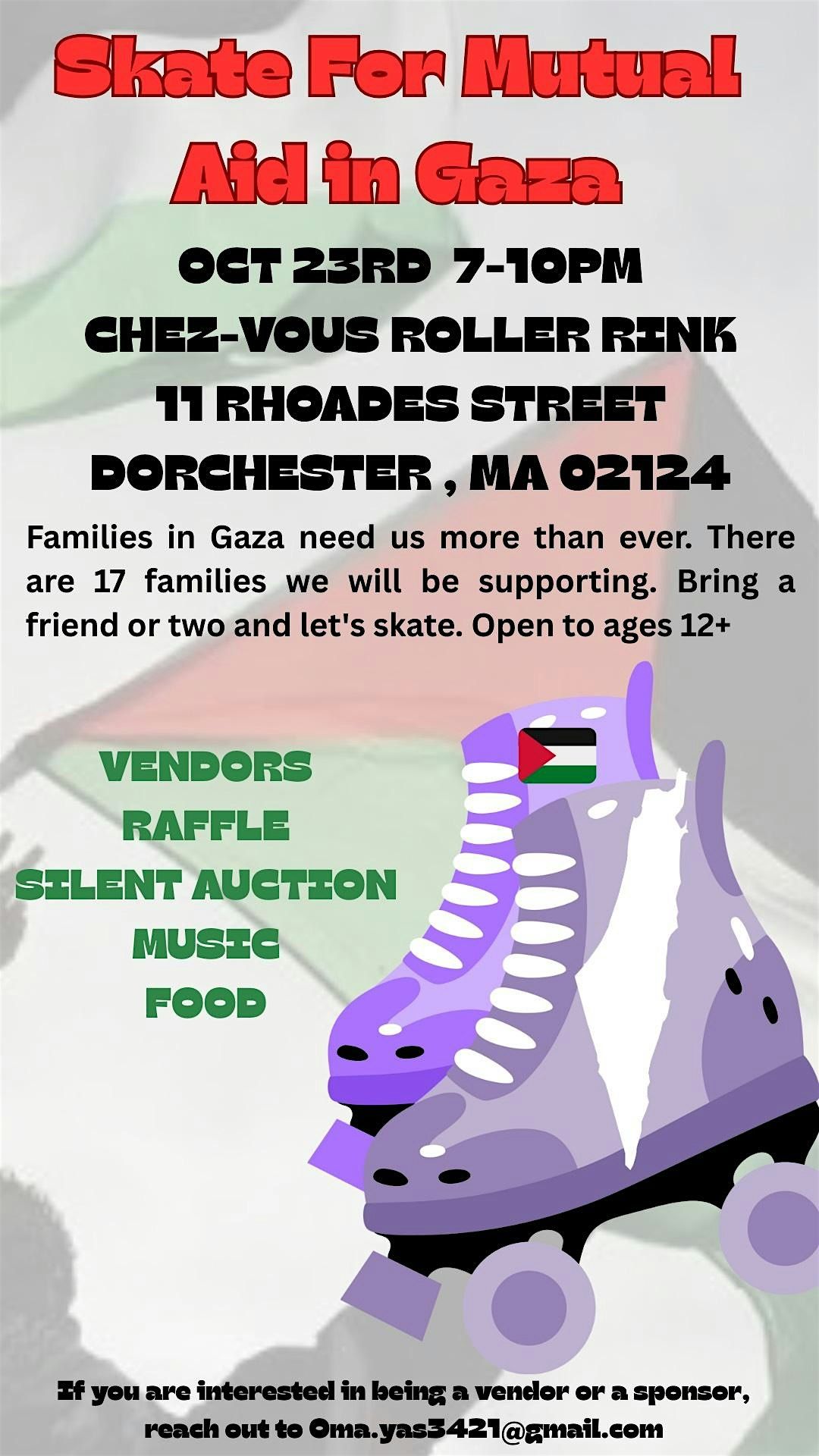 Skate For Mutual Aid in Gaza