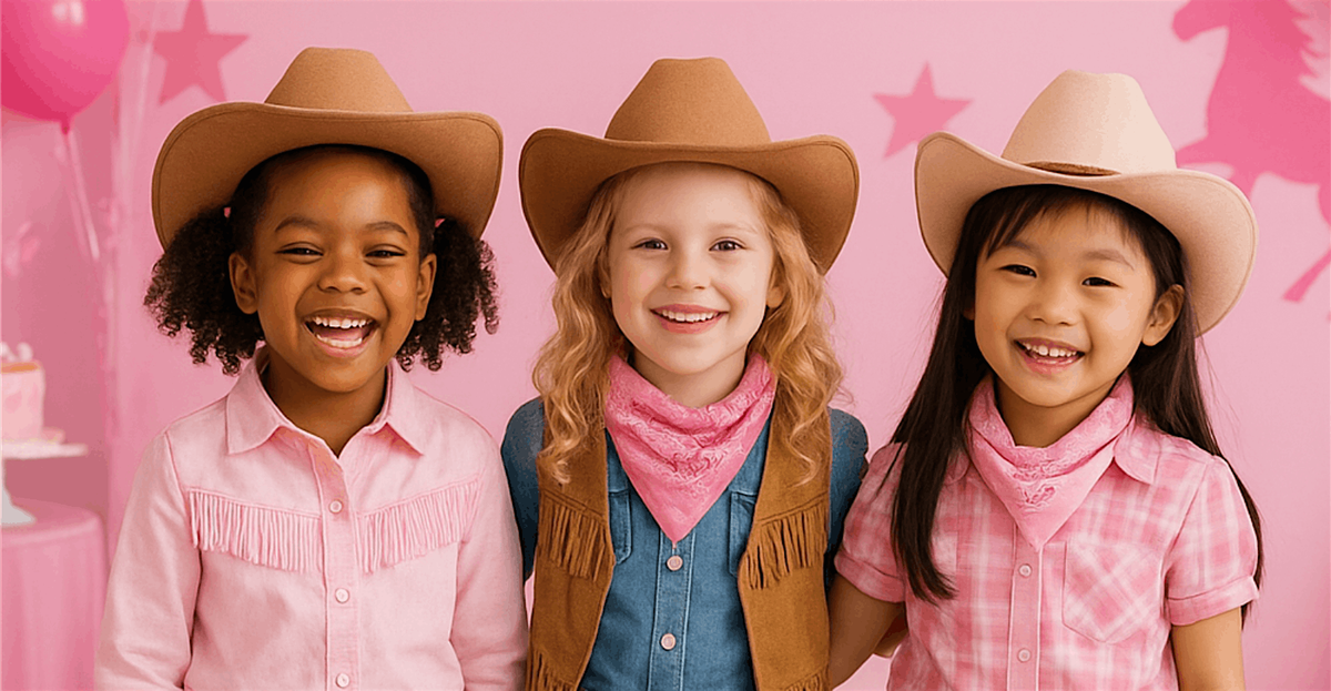 Saddle Up and Sparkle Out For  A Western PinkOWeen!