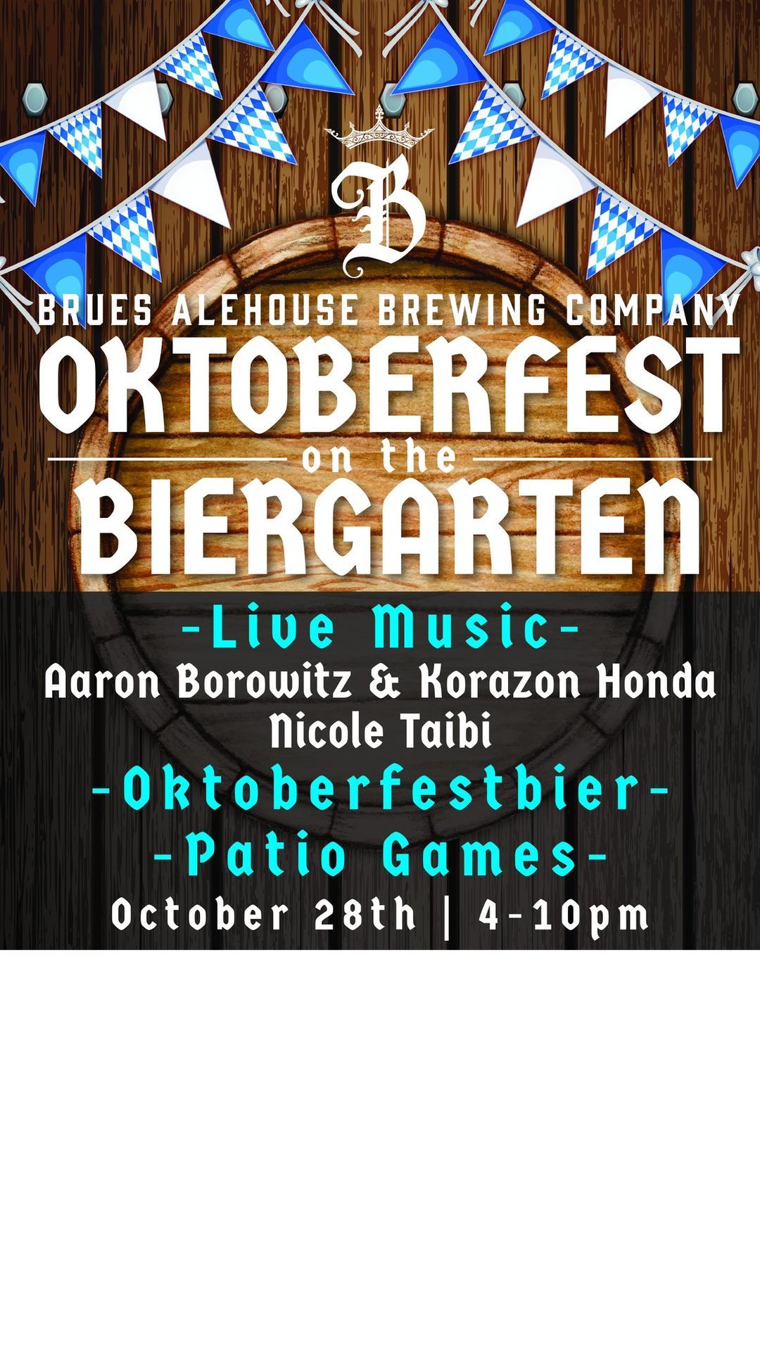 Oktoberfest on the Biergarten 