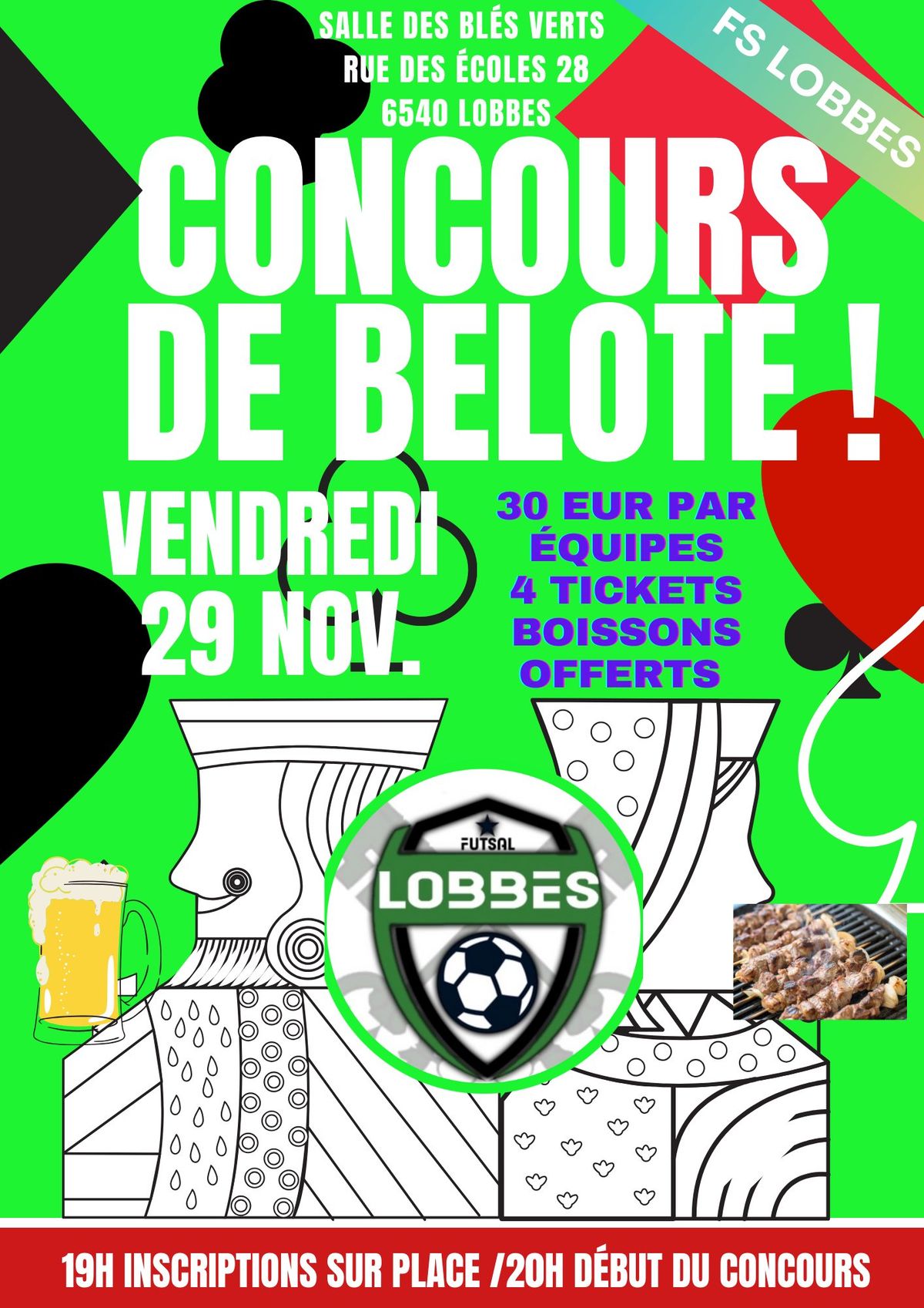 Concours de Belote du FS Lobbes