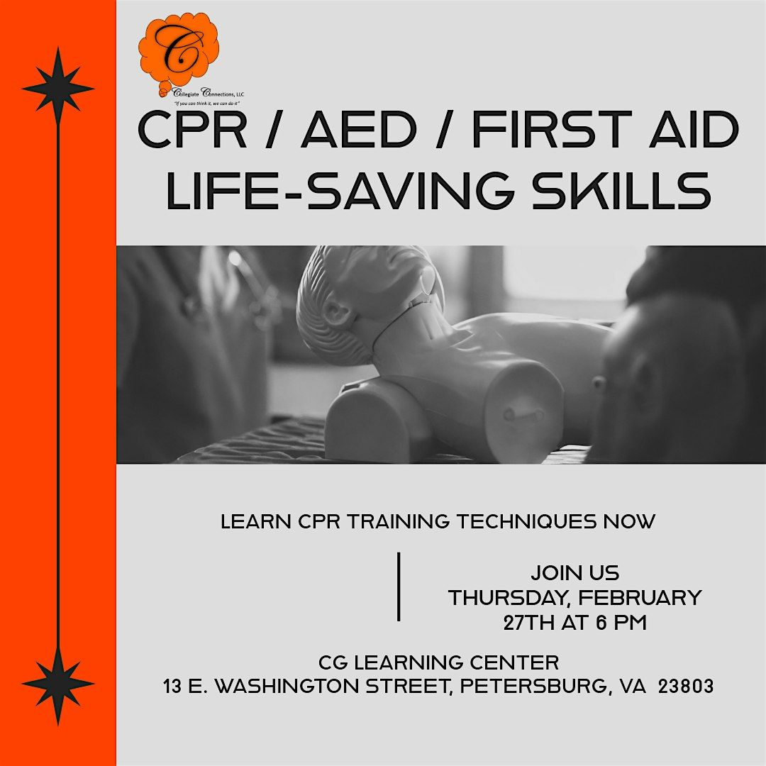 CPR \/ AED \/ FIRST AID LIFE - SAVING SKILLS