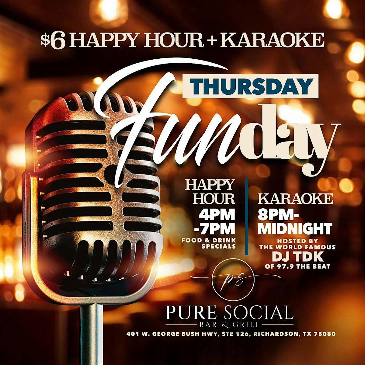 Pure Social Thursday's
