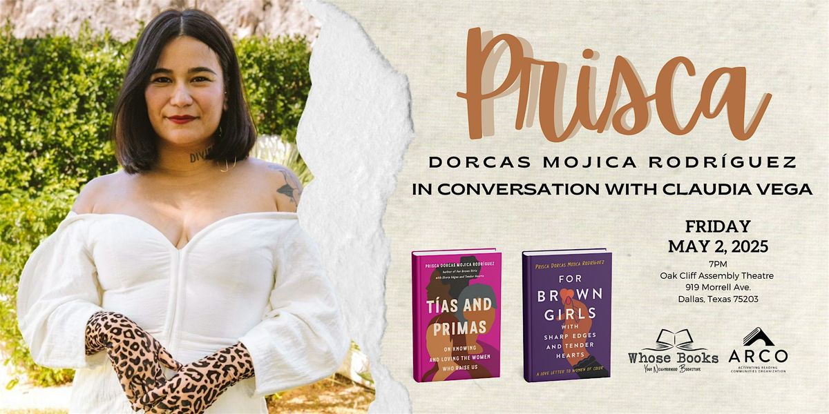 Author Talk: Prisca Dorcas Mojica Rodr\u00edguez