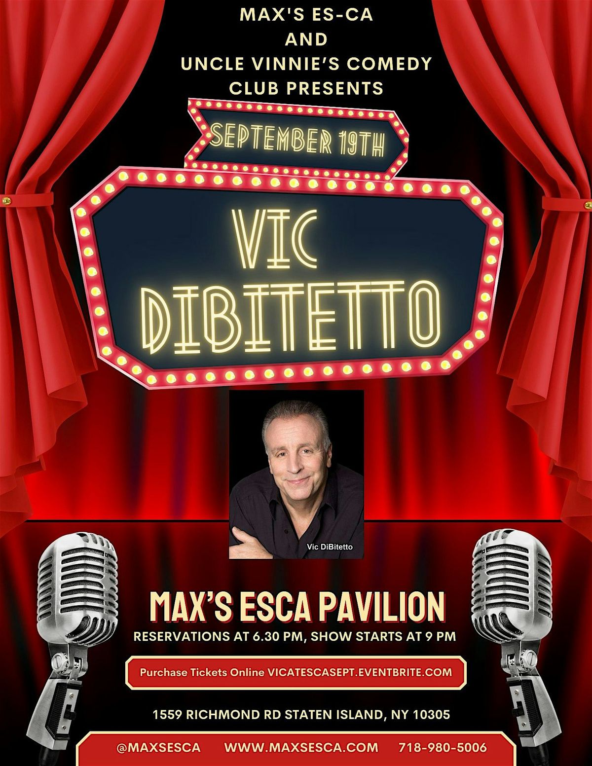 VIC DIBITETTO-COMEDY NIGHT