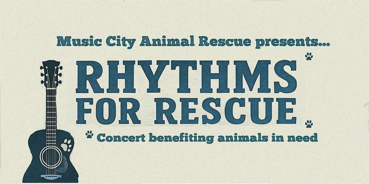 Rhythms For Rescue Benefit Concert