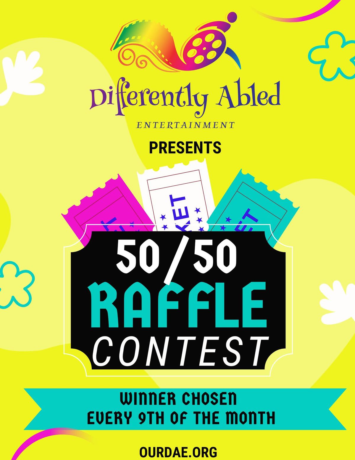 January DAE 50\/50 Raffle